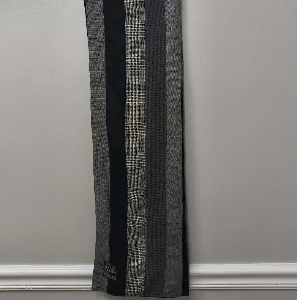 Jos. A.Bank Unisex Striped Scarf Cashmere Blend Winter Outdoor Minimalist Casual